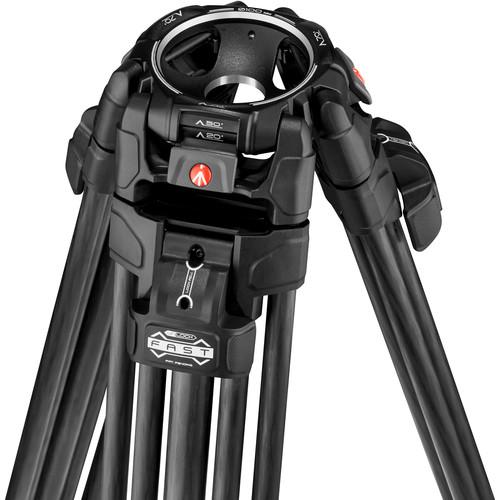 Actual product image Manfrotto 612 & CF Fast Twin MS (Carbon)