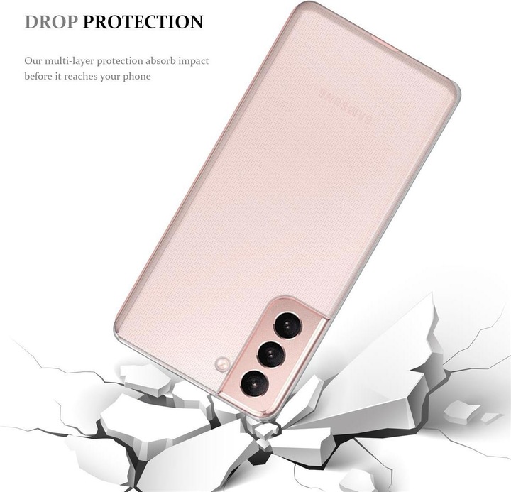 Productafbeelding Cadorabo TPU Ultra Slanke AIR Cover (Samsung Galaxy S21+)