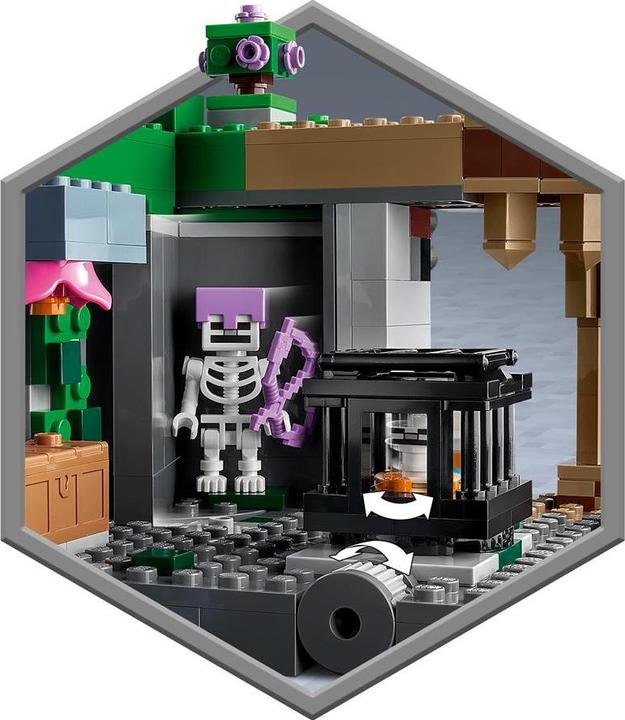 Image du produit LEGO Le donjon du squelette (21189, LEGO Minecraft)