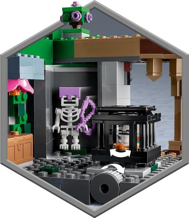 Produktbild LEGO Das Skelettverlies (21189, LEGO Minecraft)