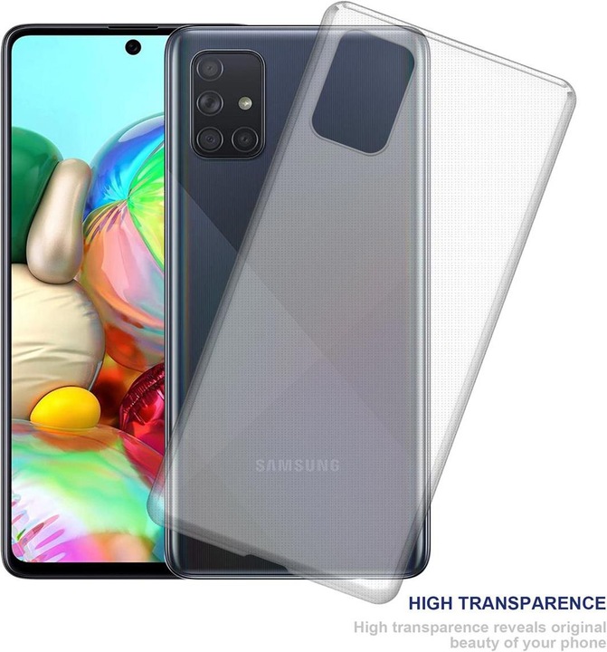 Actual product image Cadorabo TPU Ultra Slim AIR cover (Samsung Galaxy A72, Samsung Galaxy A72 5G)