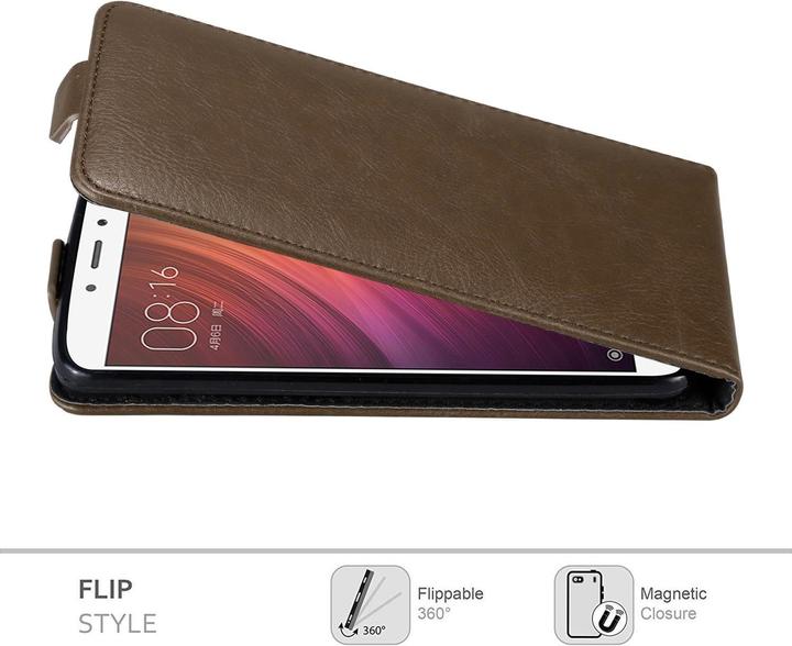 Actual product image Cadorabo Flip like Invis cover (Xiaomi Redmi Note 4)