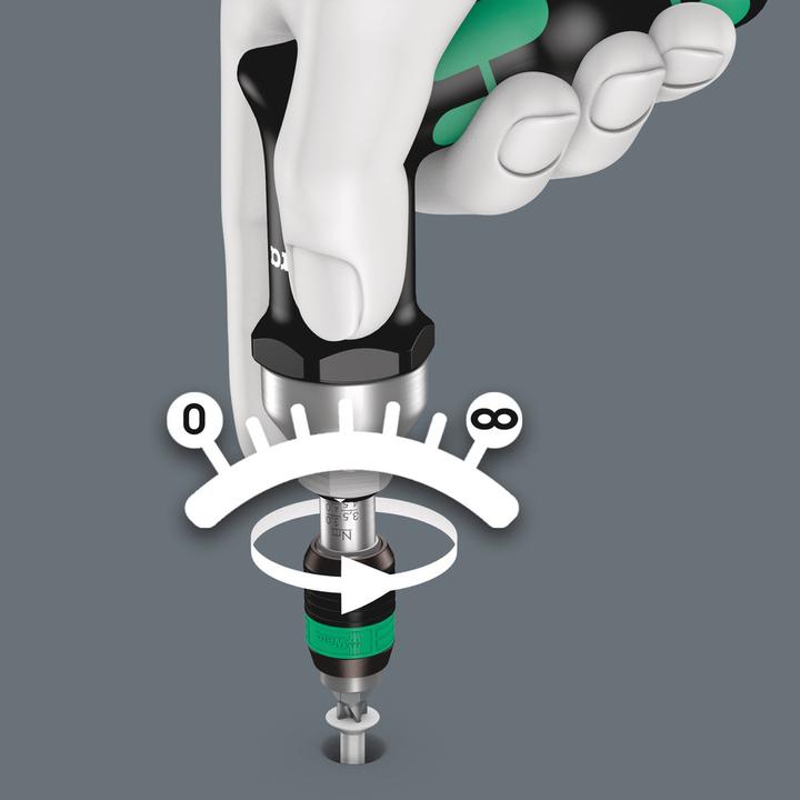 Produktbild Wera 7447 25,0 - 55,0 in.lbs. (1/4", 2.80 - 6.20 Nm)