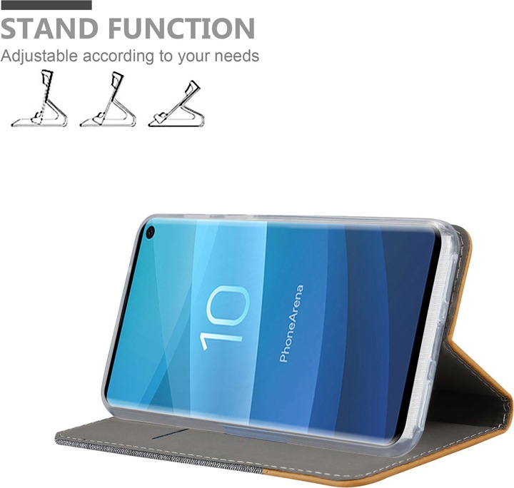 Actual product image Cadorabo Jeans Book Cover (Samsung Galaxy S10 5G)