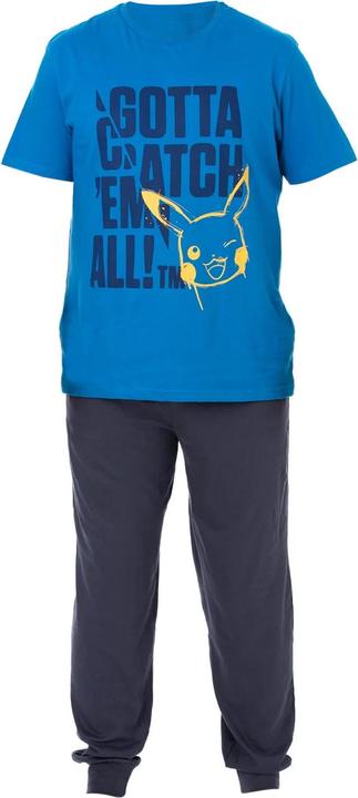 Actual product image Pokémon Gotta Catch Em All pyjamas with long trousers (L)
