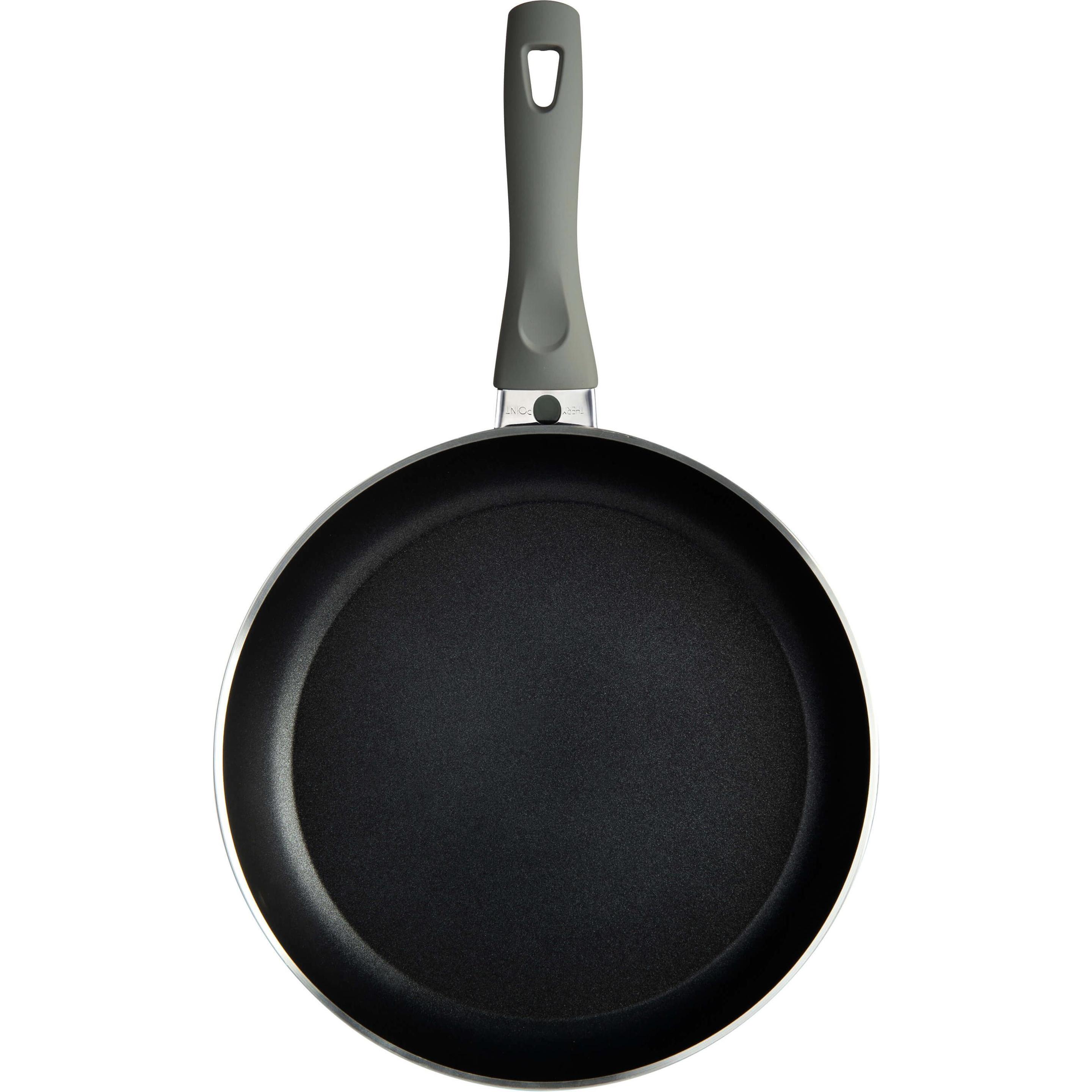 Zwilling Lazise Bratpfanne, 28 cm Aluminium rund, Pfanne + Kochtopf, Schwarz
