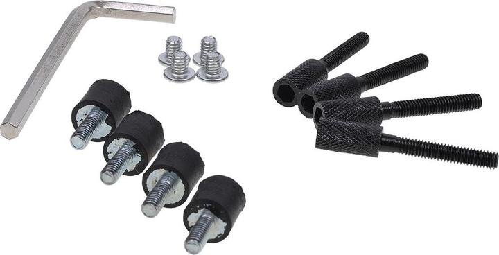 Actual product image Alphacool DDC metal bottom black nickel