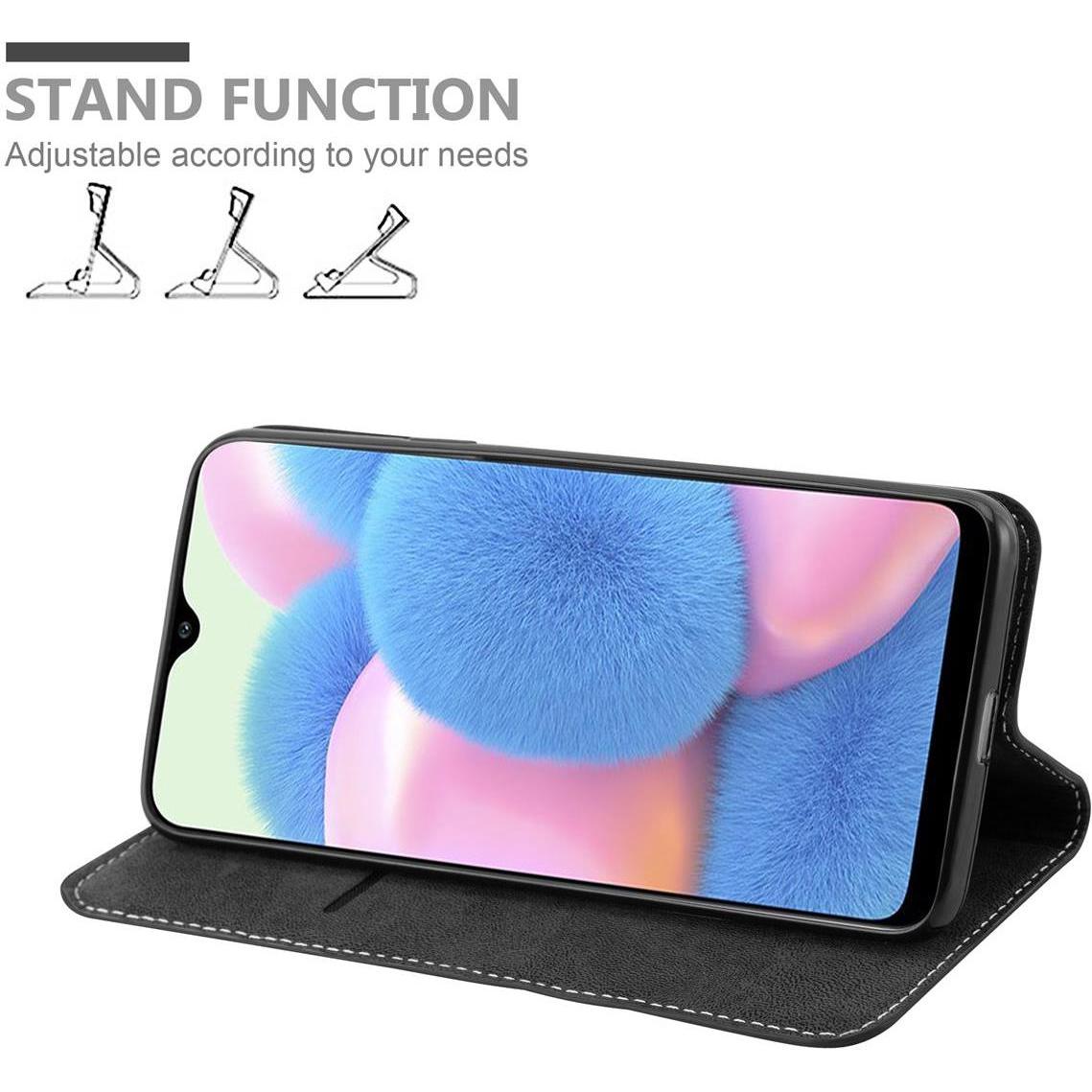 Thumbnail - Cadorabo X-Wallet Kunstlederkombi Hülle (Samsung Galaxy A30s, Samsung Galaxy A50s), Smartphone Hülle, Schwarz