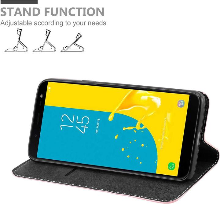 Immagine prodotto Cadorabo X-Wallet Copertura della tuta in ecopelle (Samsung Galaxy J6 (2018))