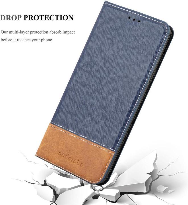 Productafbeelding Cadorabo X-Wallet hoes voor kunstleer pak (Samsung Galaxy S10)