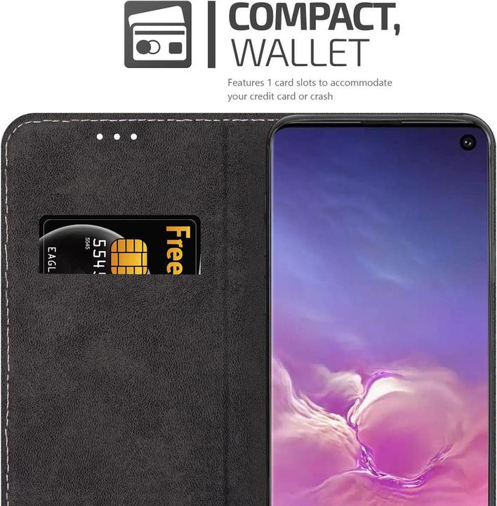 Actual product image Cadorabo X-Wallet faux leather suit cover (Samsung Galaxy S10)