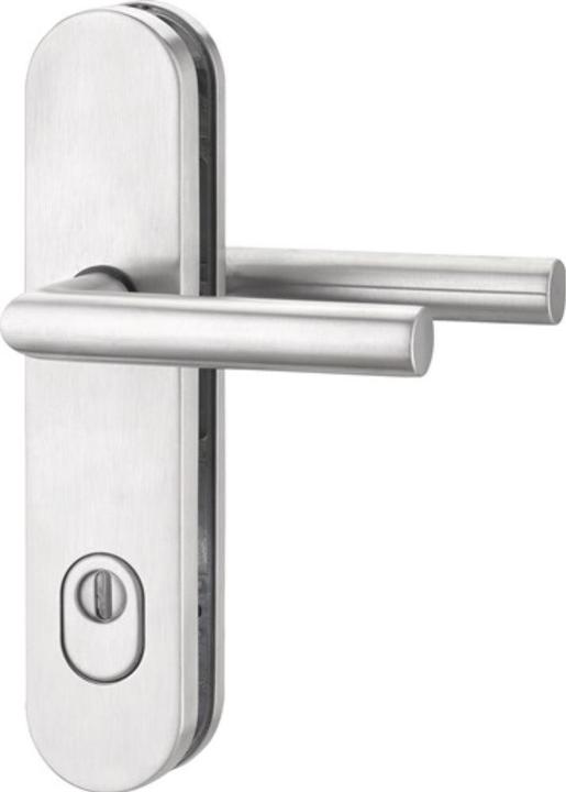 EDI Schutzgarnitur Logo 8745/9203 Aluminium F1 92 mm 65-75 mm (Türgriff)