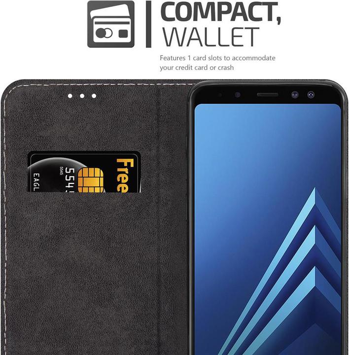 Immagine prodotto Cadorabo X-Wallet Copertura della tuta in ecopelle (Samsung Galaxy A8 (2018))