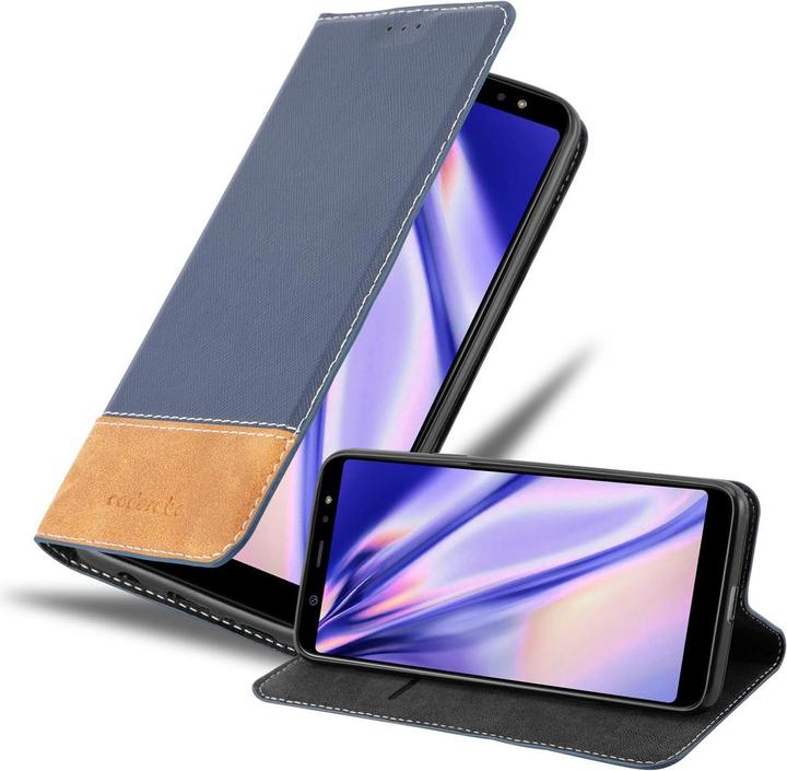 Produktbild Cadorabo X-Wallet Kunstlederkombi Hülle (Samsung Galaxy A6+)