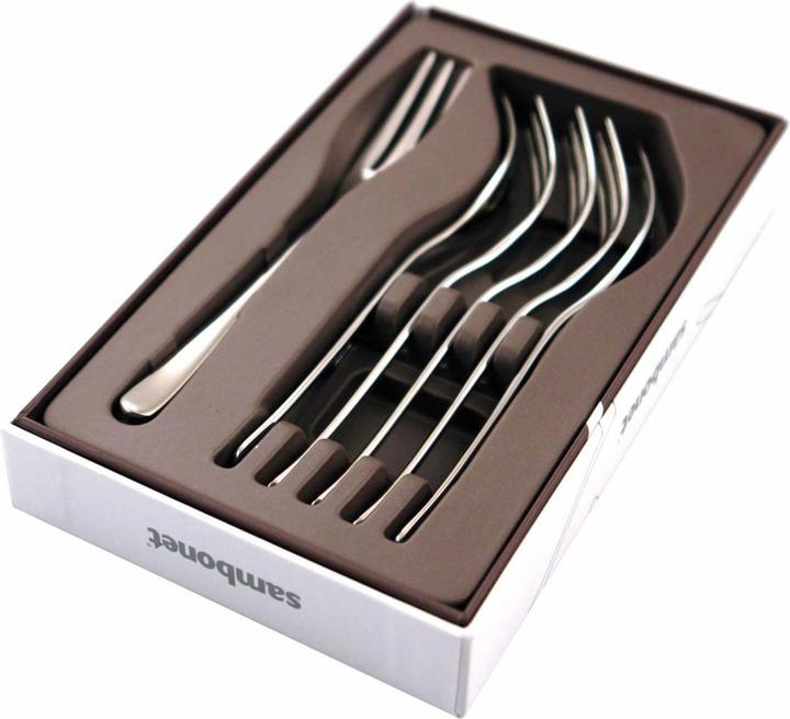 Image du produit Sambonet Taste Set de fourchettes à gâteau 6 pcs. acier inoxydable (6 pièce(s), Set de couverts)