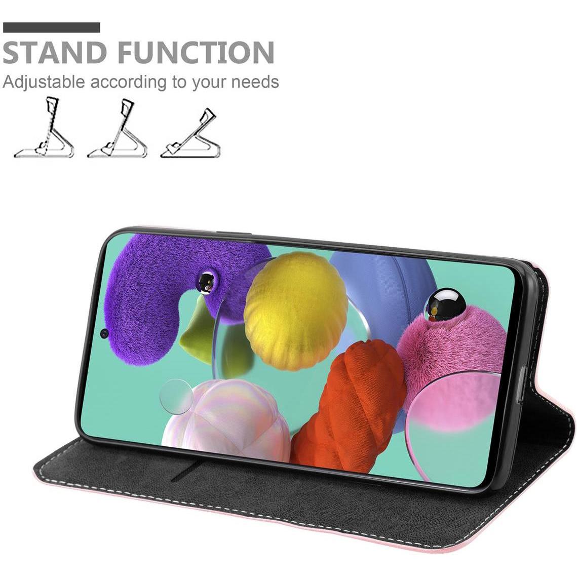 Thumbnail - Cadorabo X-Wallet Kunstlederkombi Hülle (Samsung Galaxy M40s), Smartphone Hülle, Rosa