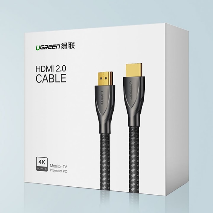 Produktbild Ugreen HD131 HDMI 2.0 2m cable (gray) (2 m, HDMI)