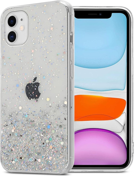 Actual product image Cadorabo TPU cover sparkling glitter (Apple iPhone 11 Pro)