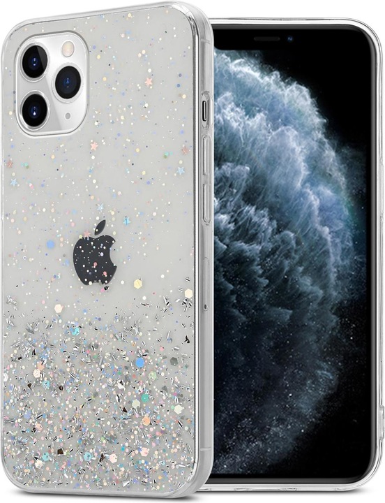 Actual product image Cadorabo TPU cover sparkling glitter (Apple iPhone 11)