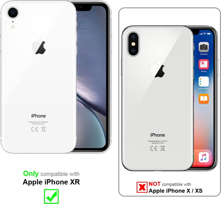 Actual product image Cadorabo TPU cover sparkling glitter (Apple iPhone XR)