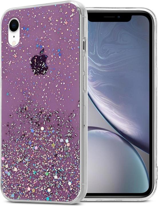 Viola con glitter