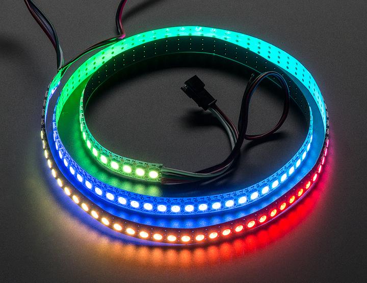 Immagine prodotto Play-Zone NeoPixel Striscia LED RGB digitale 144 LED 1M Bianco PCB