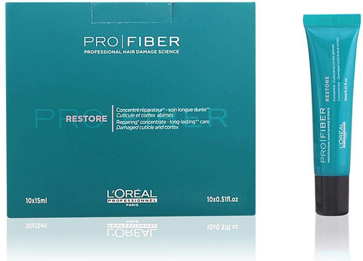 Actual product image L'Oréal Paris Pro Fiber Rectify Concentrate - 10 (15 ml, Liquid shampoo)