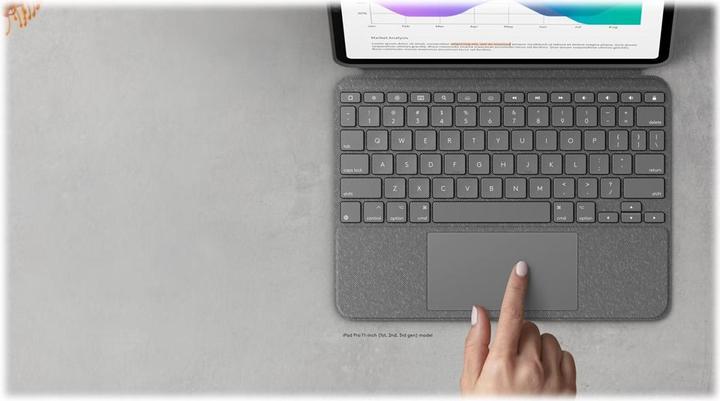 Immagine prodotto Logitech Combo Touch - Grigio - Fra - Centrale
