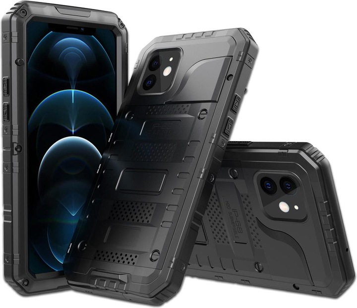Actual product image Cadorabo Outdoor cover 360 degree protection (Apple iPhone 12)