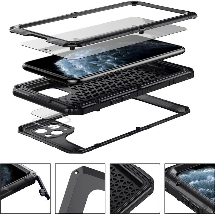 Produktbild Cadorabo Outdoor Hülle 360 Grad Schutz (Apple iPhone 11 Pro)