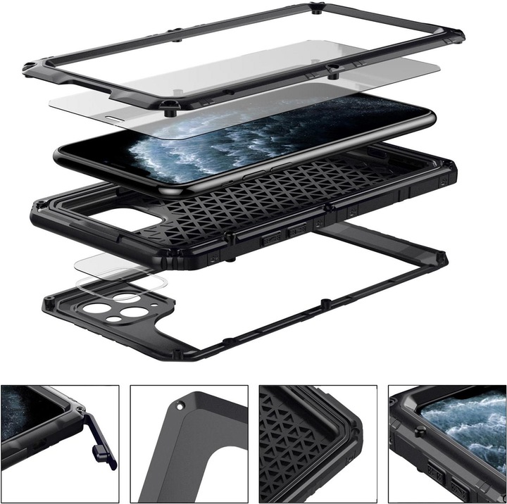 Actual product image Cadorabo Outdoor cover 360 degree protection (Apple iPhone 11 Pro)