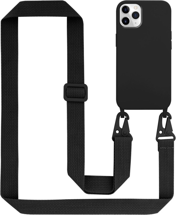 Actual product image Cadorabo TPU Cover Mobile Phone Chain Liquid (Apple iPhone 11 Pro)