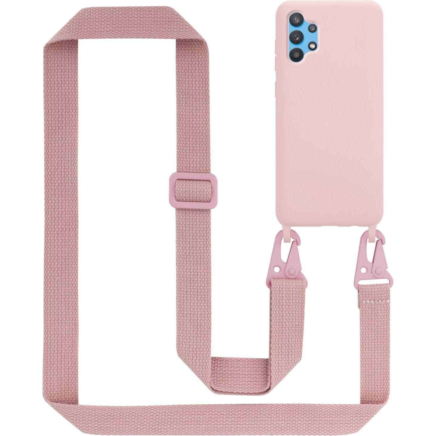Thumbnail - Cadorabo TPU Cover Handy Kette Liquid (Samsung Galaxy A72), Smartphone Hülle, Rosa
