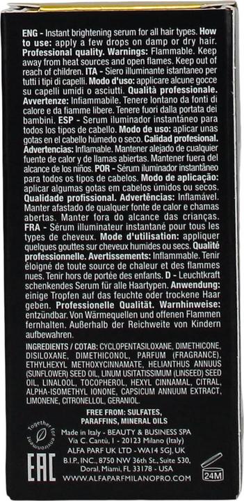 Actual product image Alfaparf Semi Di Lino (15 ml)