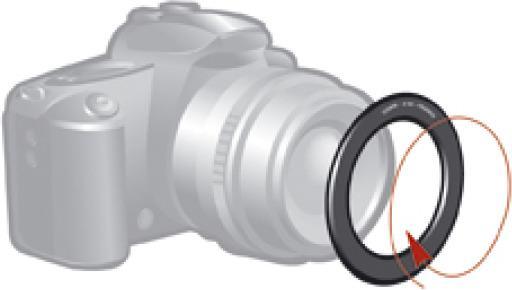 Productafbeelding Cokin Adapter P472 72 mm (Obectieve filterhouder, 72 mm)