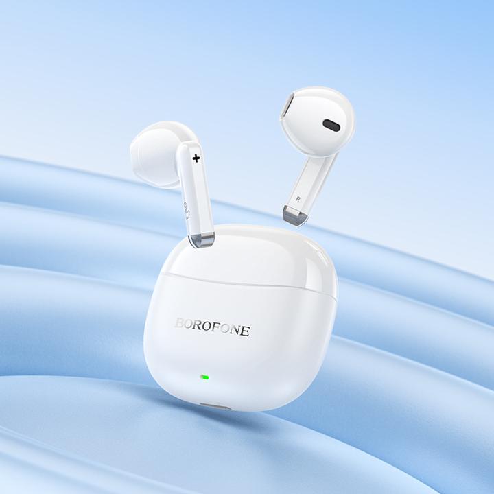 Actual product image Borofone BW88 Deep Rhyme, White (Wireless)