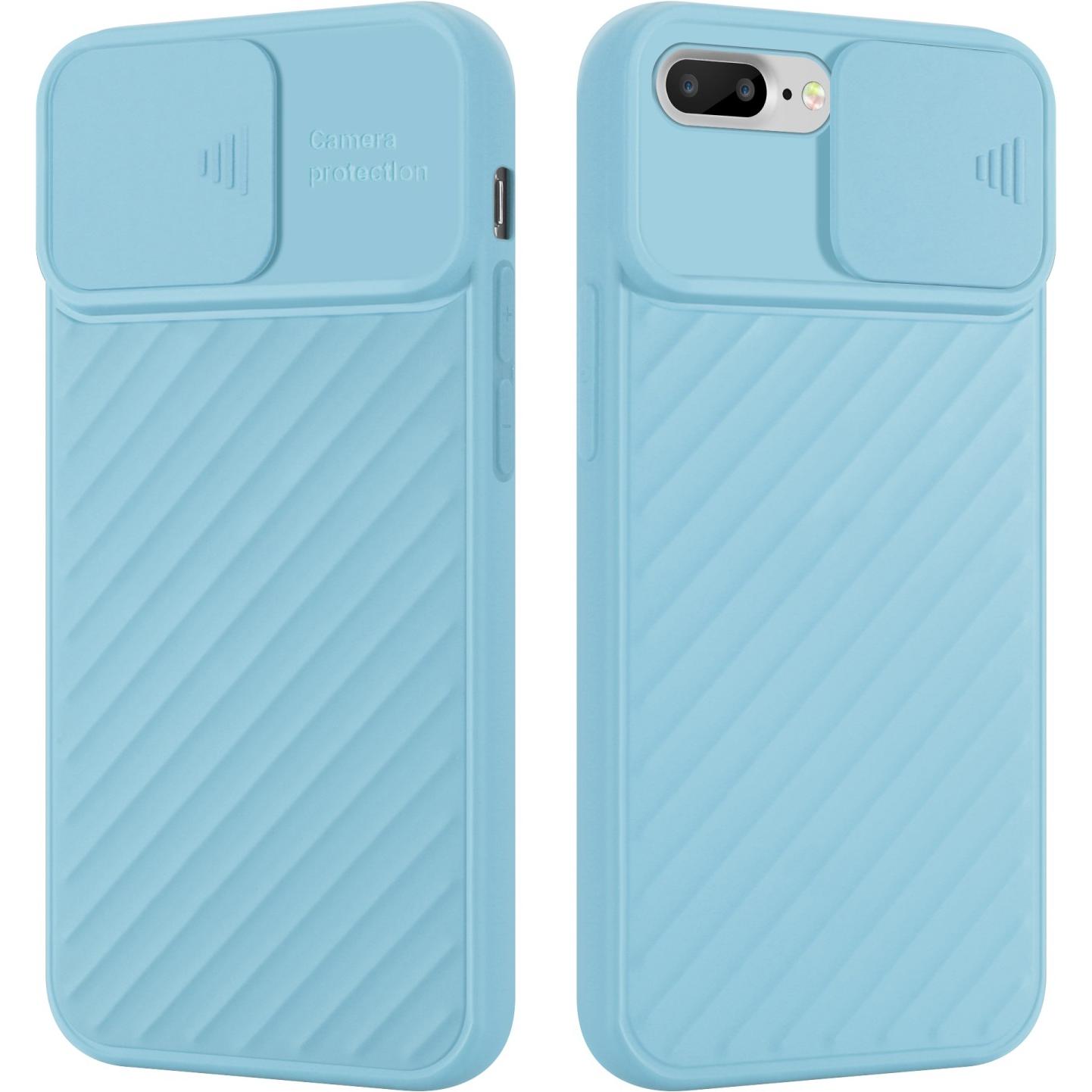 Thumbnail - Cadorabo TPU Cover mit Kamera Schutz (Apple iPhone 7 Plus), Smartphone Hülle, Türkis