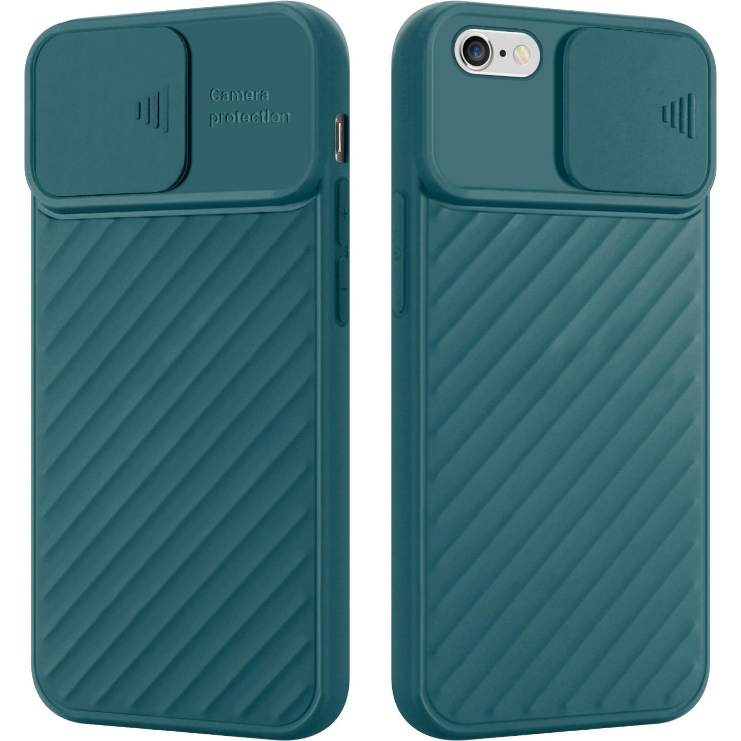 Thumbnail - Cadorabo TPU Cover mit Kamera Schutz (Apple iPhone 6 Plus), Smartphone Hülle, Grün