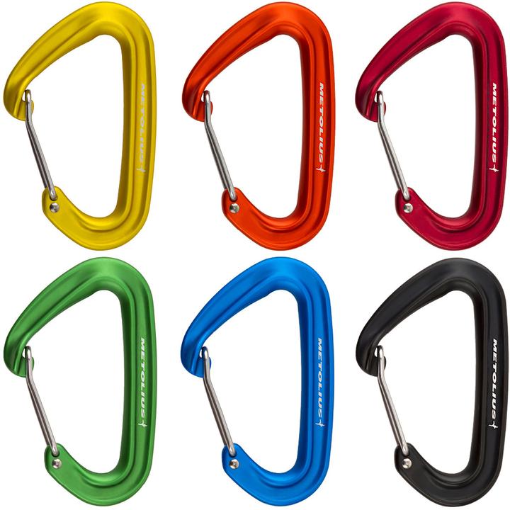 Metolius Bravo II Wiregate 6 Pack Carabiner