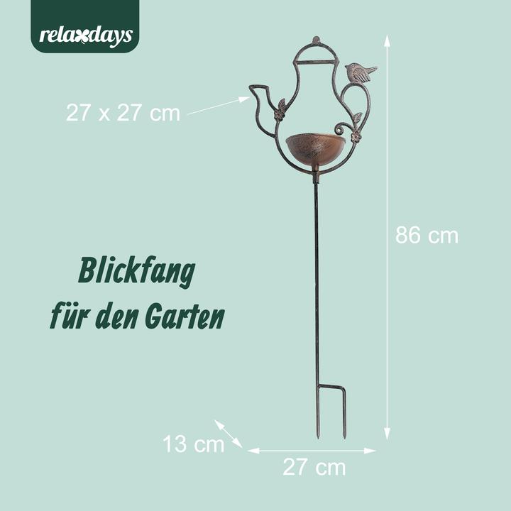 Produktbild Relaxdays Vogeltränke