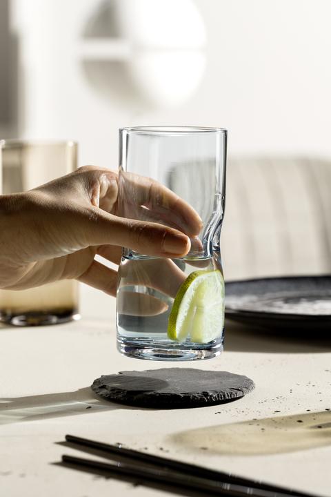 Immagine prodotto Leonardo Bicchiere Vesuvio 330 ml, 4 pezzi, azzurro (0.33 l, 4 x)