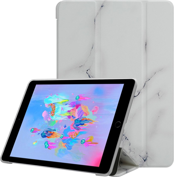 Actual product image Cadorabo Tablet Book Sleeve Colorful Marble (Mini 2, iPad mini, Mini 3)