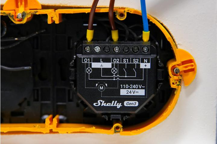 Actual product image Shelly 2PM Gen3 x2 (Switch actuator)