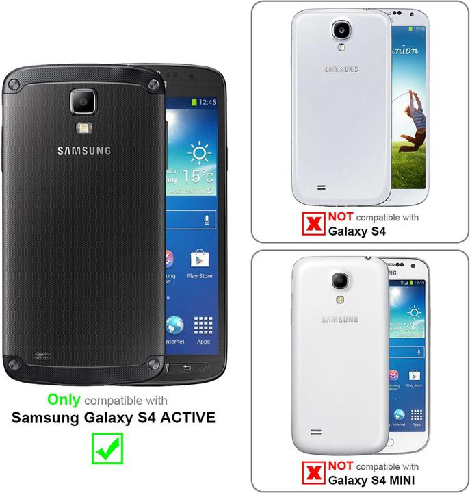 Produktbild Cadorabo 10x Schutzfolie (1 Stk., Samsung Galaxy S4 Active)