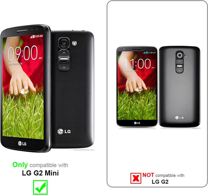 Actual product image Cadorabo 10x protective film (1 Piece, LG G2 Mini)