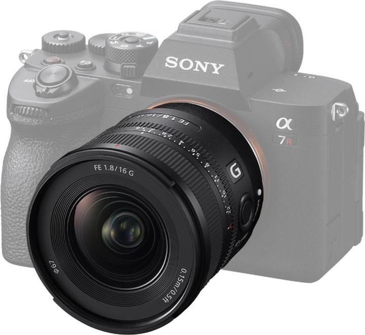 Produktbild Sony FE 16mm f/1.8 G (Sony E, Vollformat)