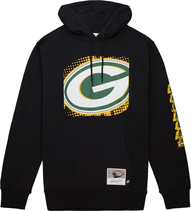 Immagine prodotto Mitchell & Ness Felpa con cappuccio - BIG FACE Green Bay Packers - S (S)
