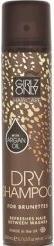 Actual product image Girlz Only DRY SHAMPOO for brunettes with argan oil 200 ml (200 ml, Dry shampoo)