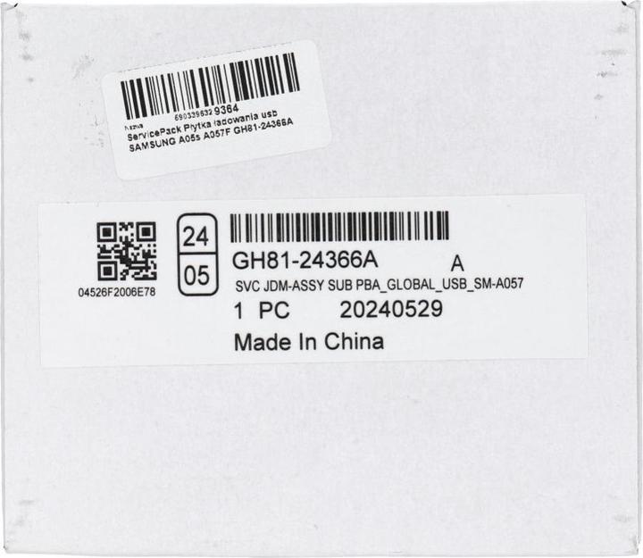 Actual product image Samsung Consumables! ServicePack Charging Board A05s A057F GH81-24366A