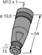 Actual product image Turck plug connector